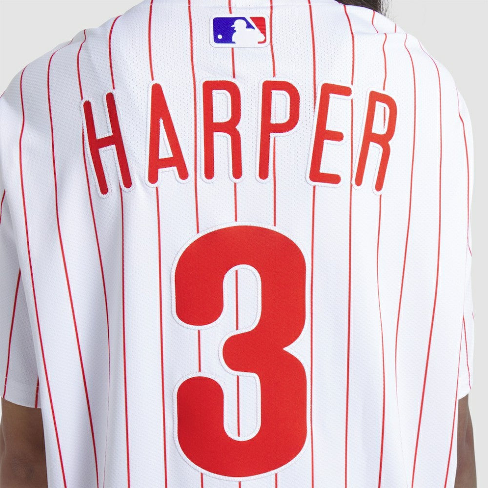 Bryce Harper Philadelphia Phillies Nike Home Elite Jersey - White Jerseys