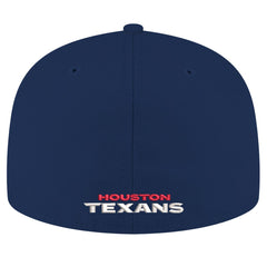 Houston Texans New Era Flawless 59FIFTY Fitted Hat Navy