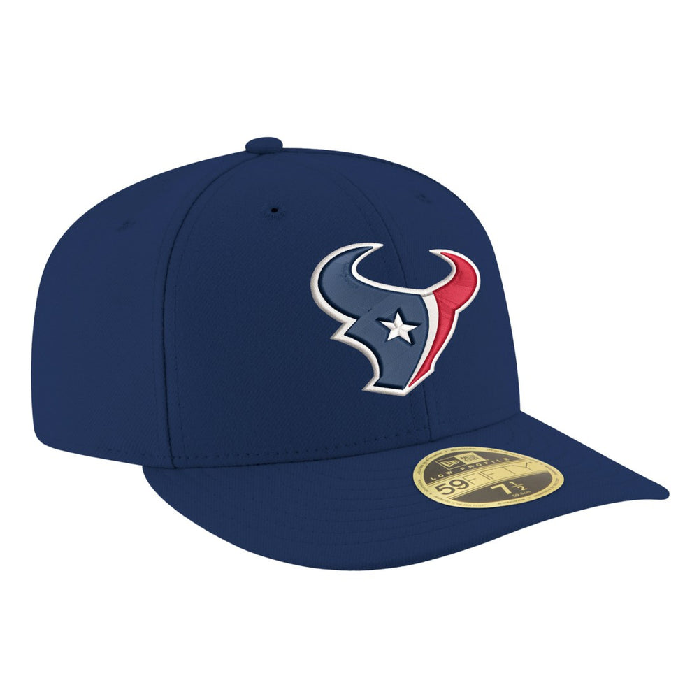 Houston Texans New Era Omaha Low Profile 59FIFTY Fitted Hat Navy