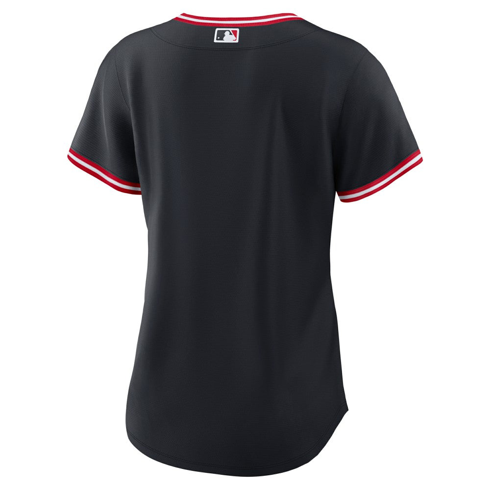 Cleveland Guardians Nike Women's Alternate Replica Jersey - Navy Jerseys