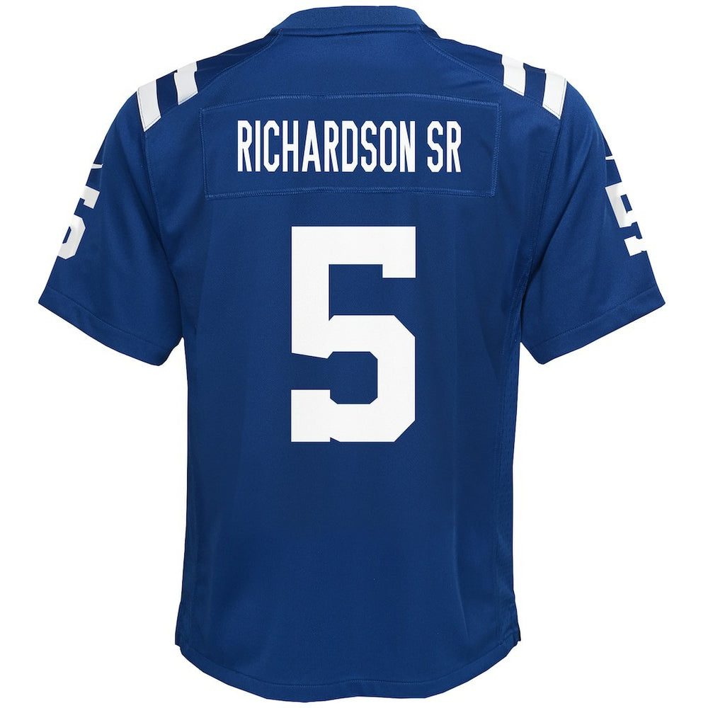 Anthony Richardson Sr. Indianapolis Colts Youth Game Jersey Royal