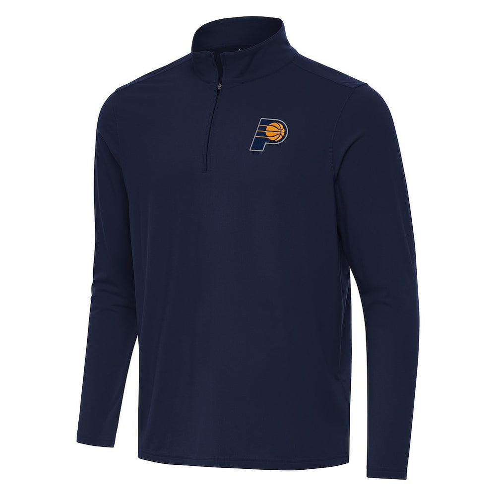 Indiana Pacers Antigua Intent Quarter-Zip Top Navy
