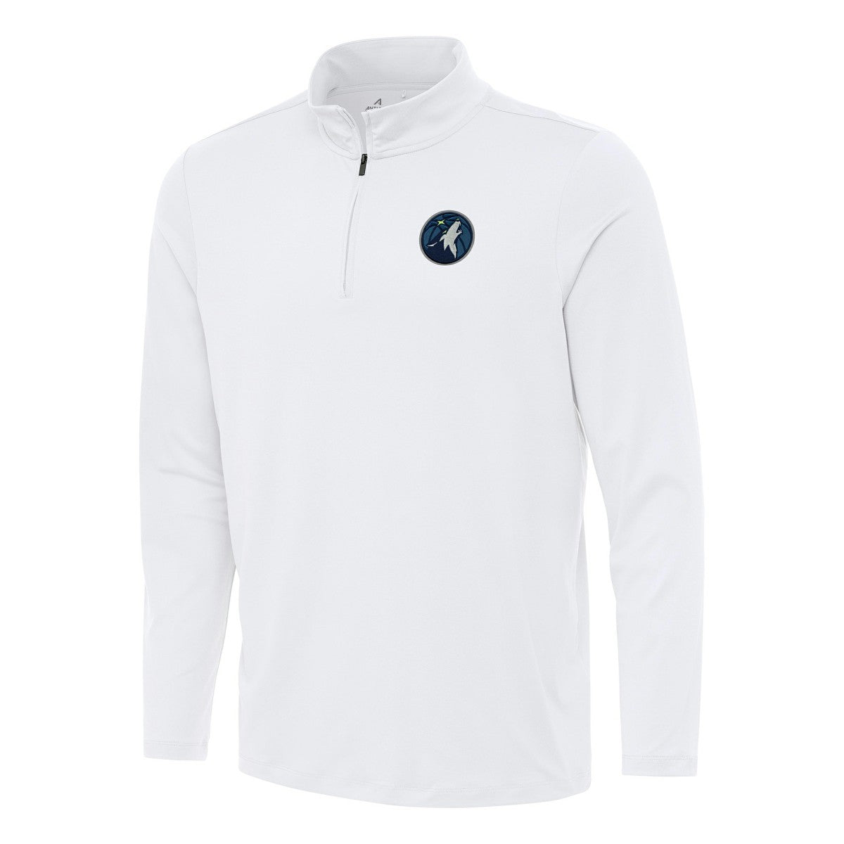 Minnesota Timberwolves Antigua Reprocess Quarter-Zip Top White