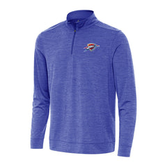 Oklahoma City Thunder Antigua Bright Quarter-Zip Top Heather Royal