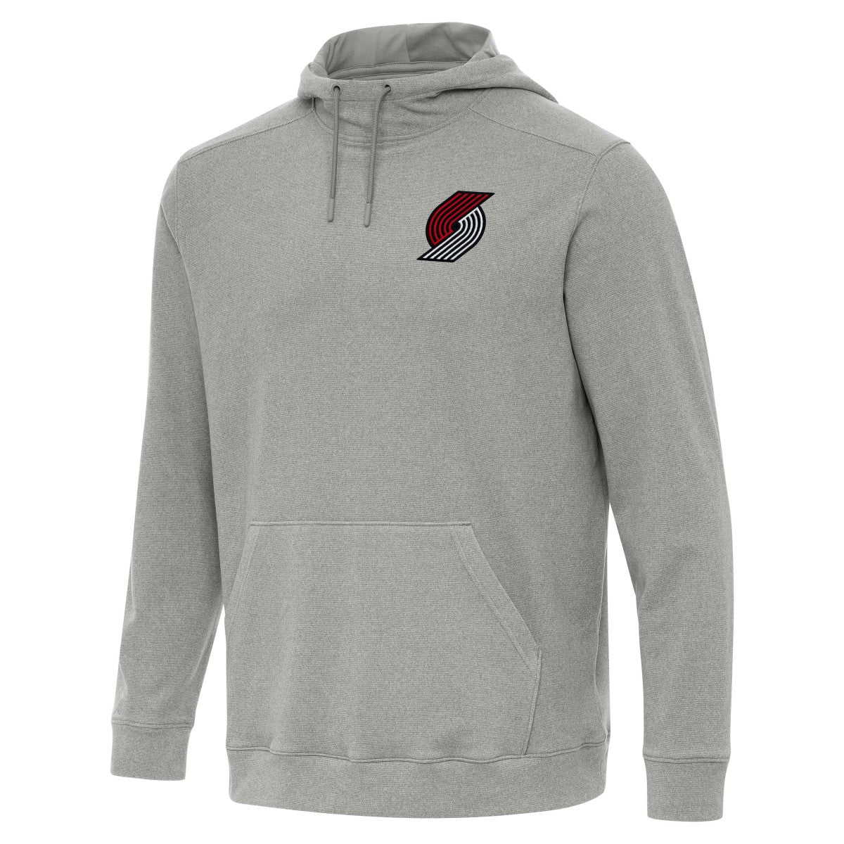 Portland Trail Blazers Antigua Cloud Pullover Hoodie Heather Gray