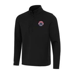 Washington Wizards Antigua Insider Quarter-Zip Top Black