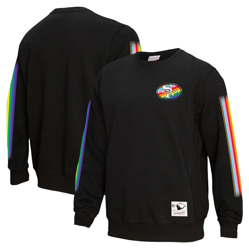San Francisco 49ers Pride Pullover Sweatshirt Black