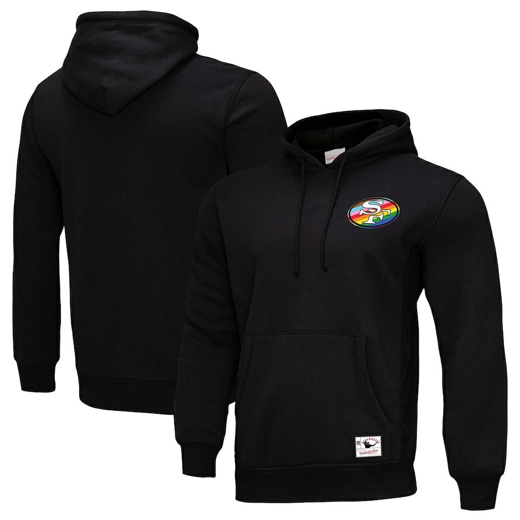 San Francisco 49ers Pride Pullover Hoodie Black