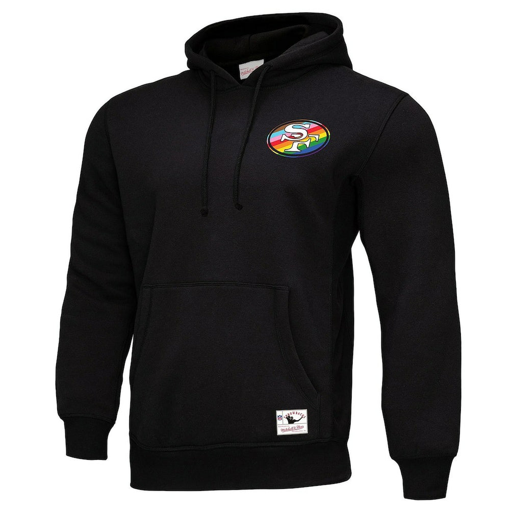 San Francisco 49ers Pride Pullover Hoodie Black