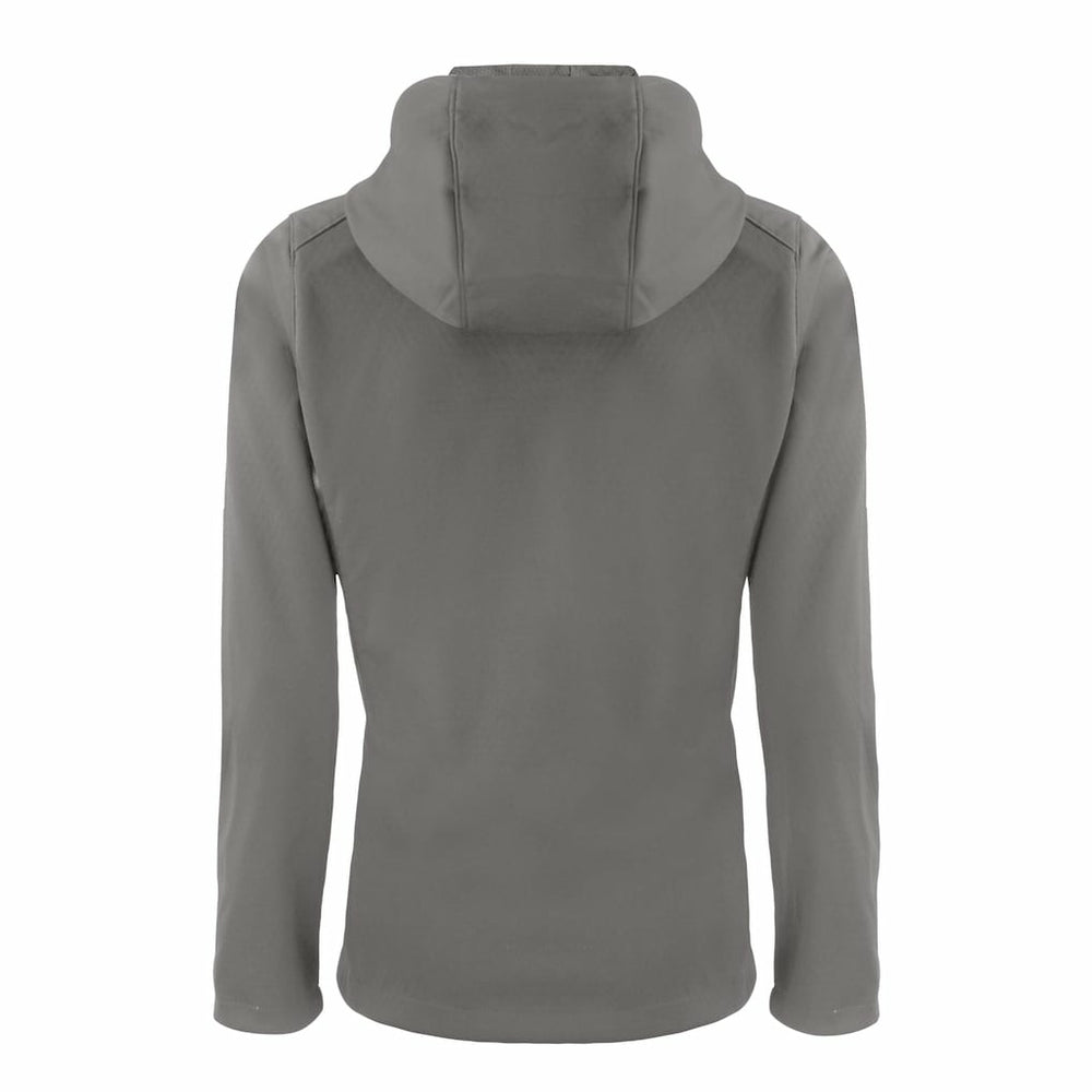Cleveland Browns Cutter & Buck Women's Evoke Eco Softshell Recycled Full-Zip Hoodie Jacket Gray