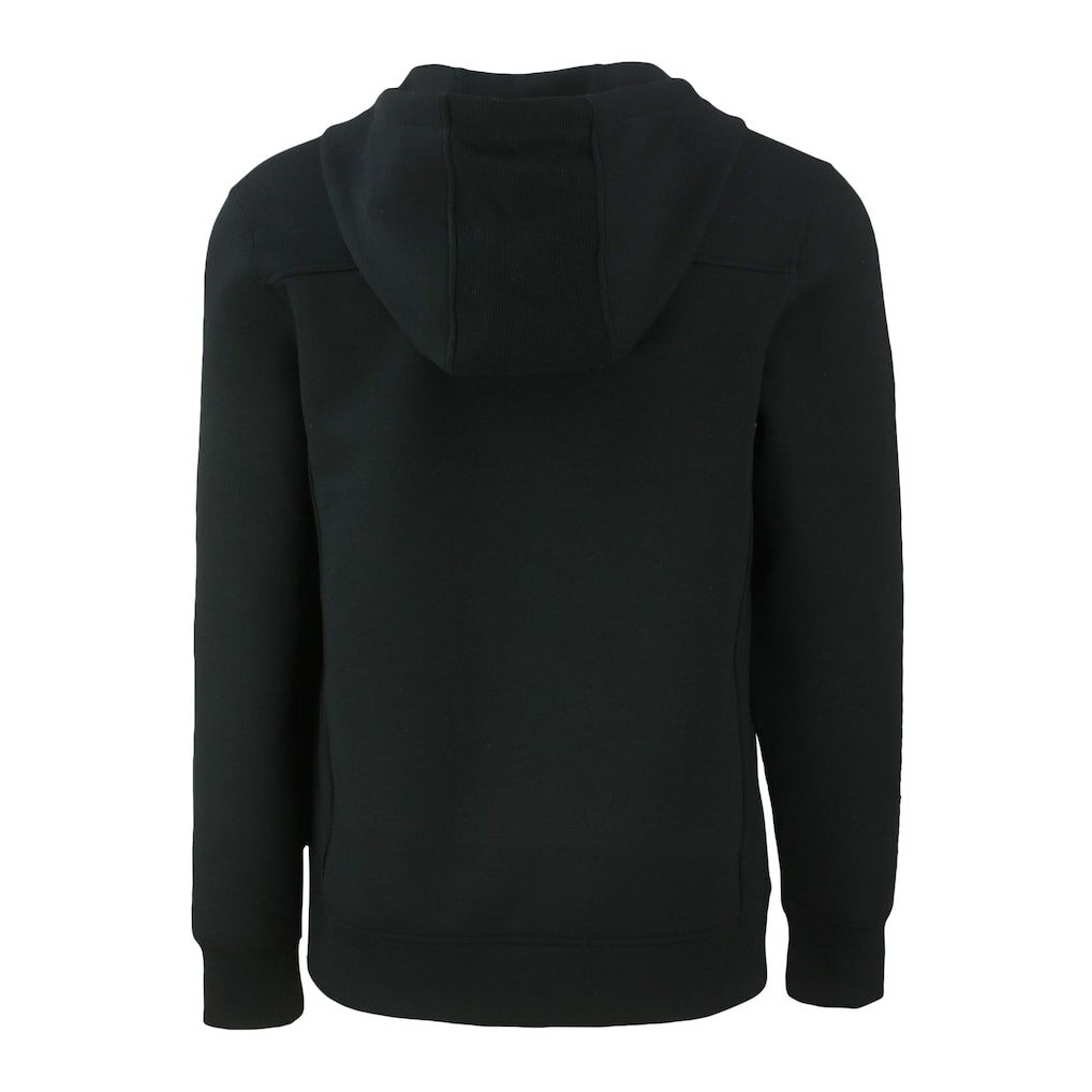 Cleveland Browns Cutter & Buck Roam Eco Recycled Half-Zip Pullover Hoodie Black