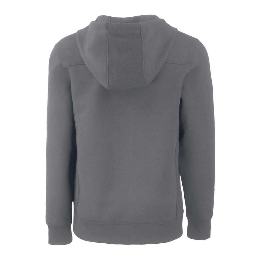 Cleveland Browns Cutter & Buck Roam Eco Recycled Half-Zip Pullover Hoodie Gray