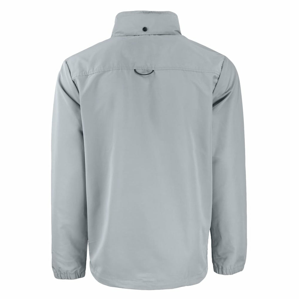 Cleveland Browns Cutter & Buck Charter Eco Recycled Full-Zip Hoodie Jacket Gray