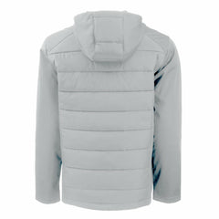 Cleveland Browns Cutter & Buck Evoke Hybrid Eco Softshell Recycled Full-Zip Hooded Jacket Gray
