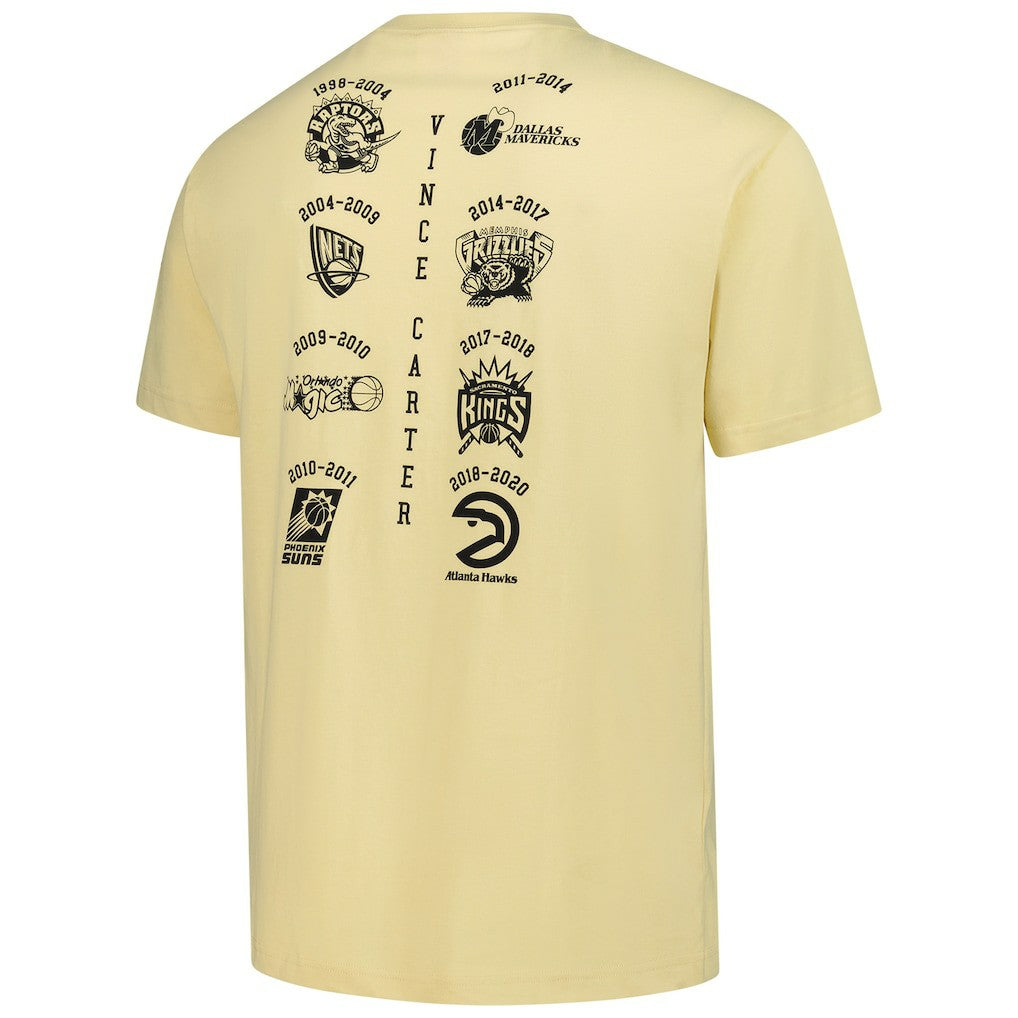 Vince Carter Toronto Raptors Premium T-Shirt Cream