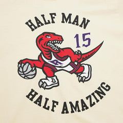 Vince Carter Toronto Raptors Premium T-Shirt Cream