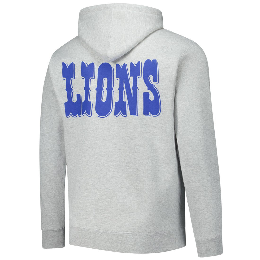 Calvin Johnson Detroit Lions Hall of Fame Player Graphic Pullover Hoodie Heather Gray