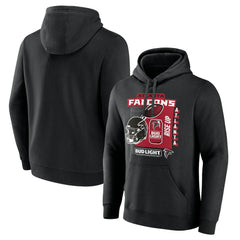 Atlanta Falcons Bud Light Pullover Hoodie Black