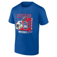 Buffalo Bills Bud Light T-Shirt Royal
