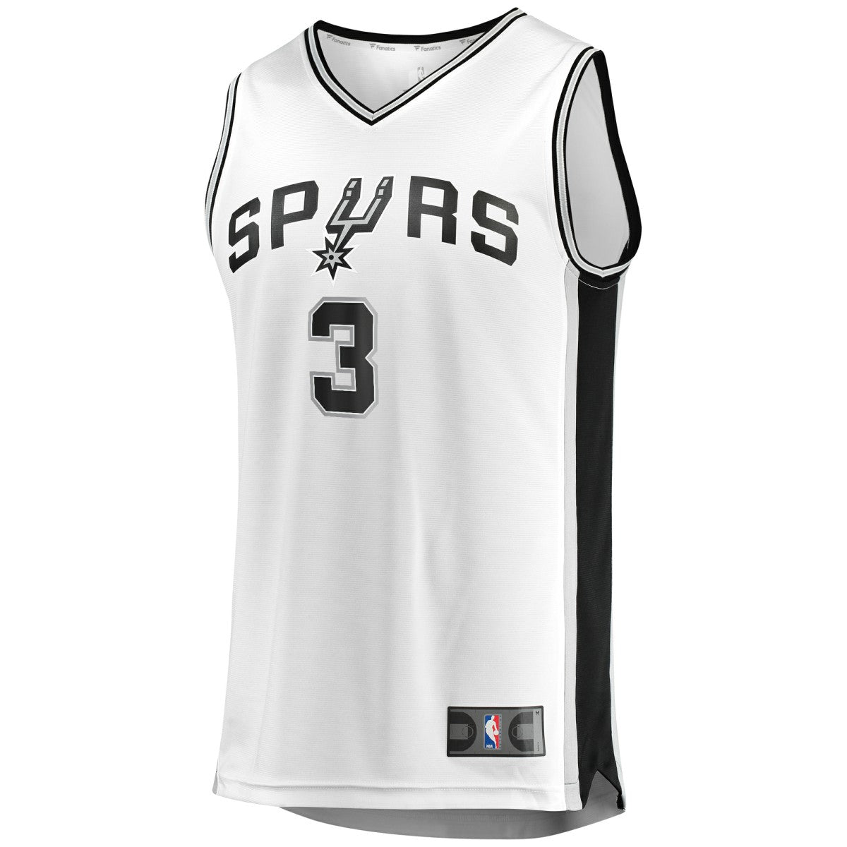Keldon Johnson San Antonio Spurs Fast Break Association Jersey White