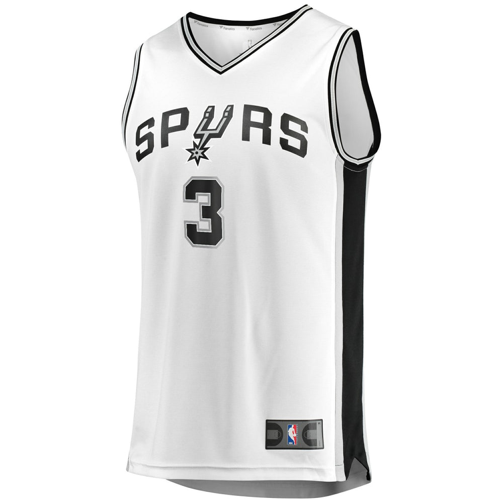 Keldon Johnson San Antonio Spurs Fast Break Association Jersey White