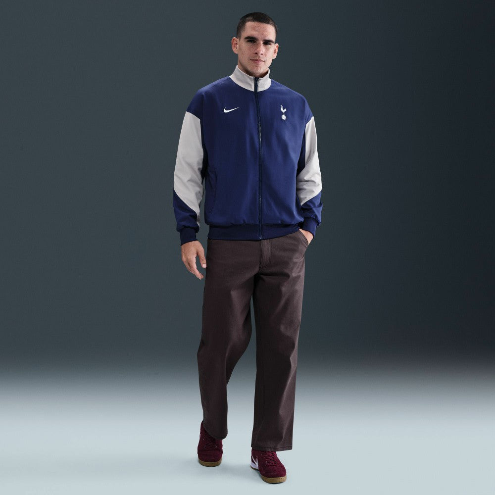Tottenham Hotspur 2025/26 Strike Anthem Full-Zip Jacket Blue