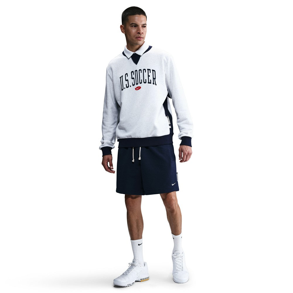 USMNT Standard Issue Pullover Sweatshirt Heather Gray