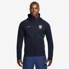 USMNT Tech Fleece Full-Zip Hoodie - Navy shop