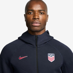 USMNT Tech Fleece Full-Zip Hoodie - Navy shop