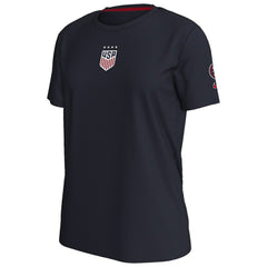 USWNT Women's Crest T-Shirt Navy