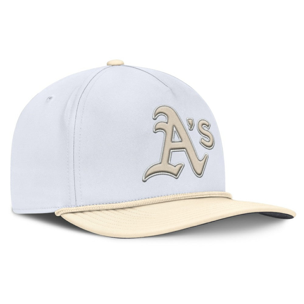Athletics Nike Pro Performance Snapback Hat - White/Cream Hats