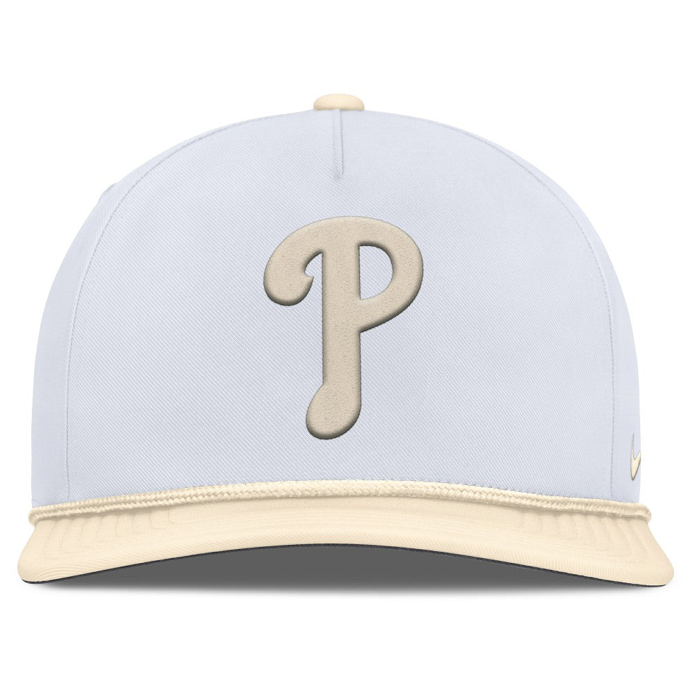 Philadelphia Phillies Nike Pro Performance Snapback Hat - White/Cream Hats