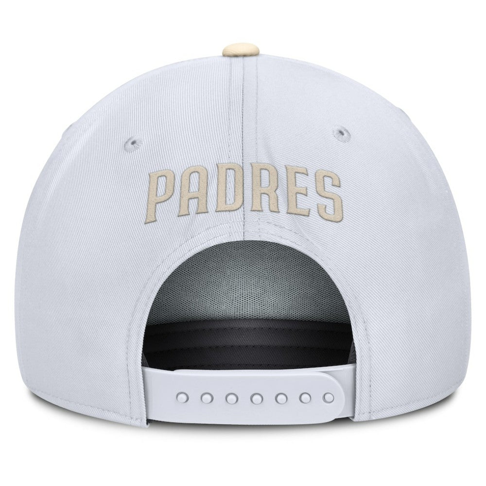 San Diego Padres Nike Pro Performance Snapback Hat - White/Cream Hats