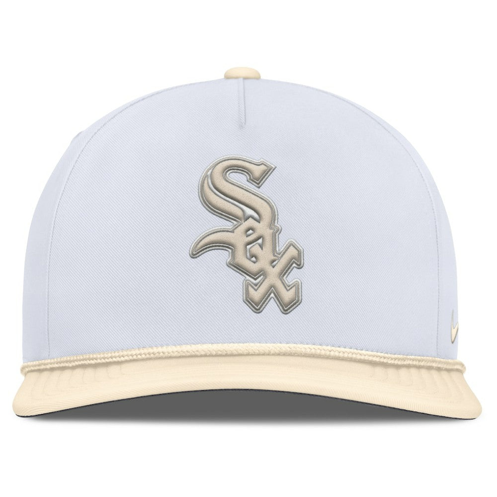 Chicago White Sox Nike Pro Performance Snapback Hat - White/Cream Hats