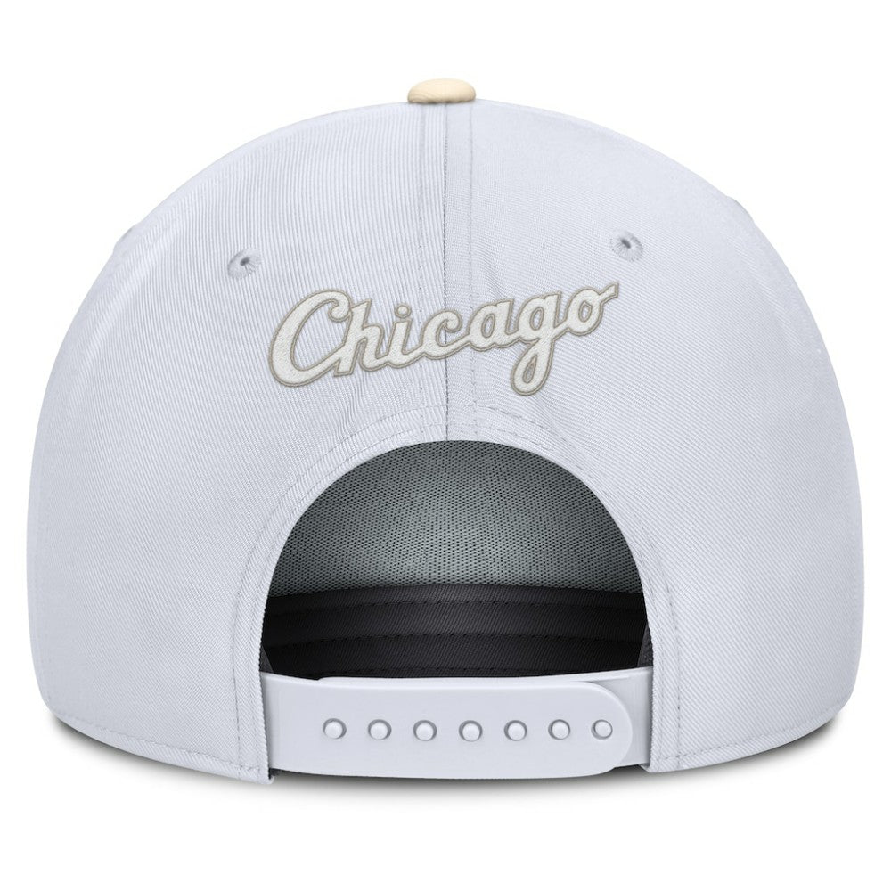 Chicago White Sox Nike Pro Performance Snapback Hat - White/Cream Hats