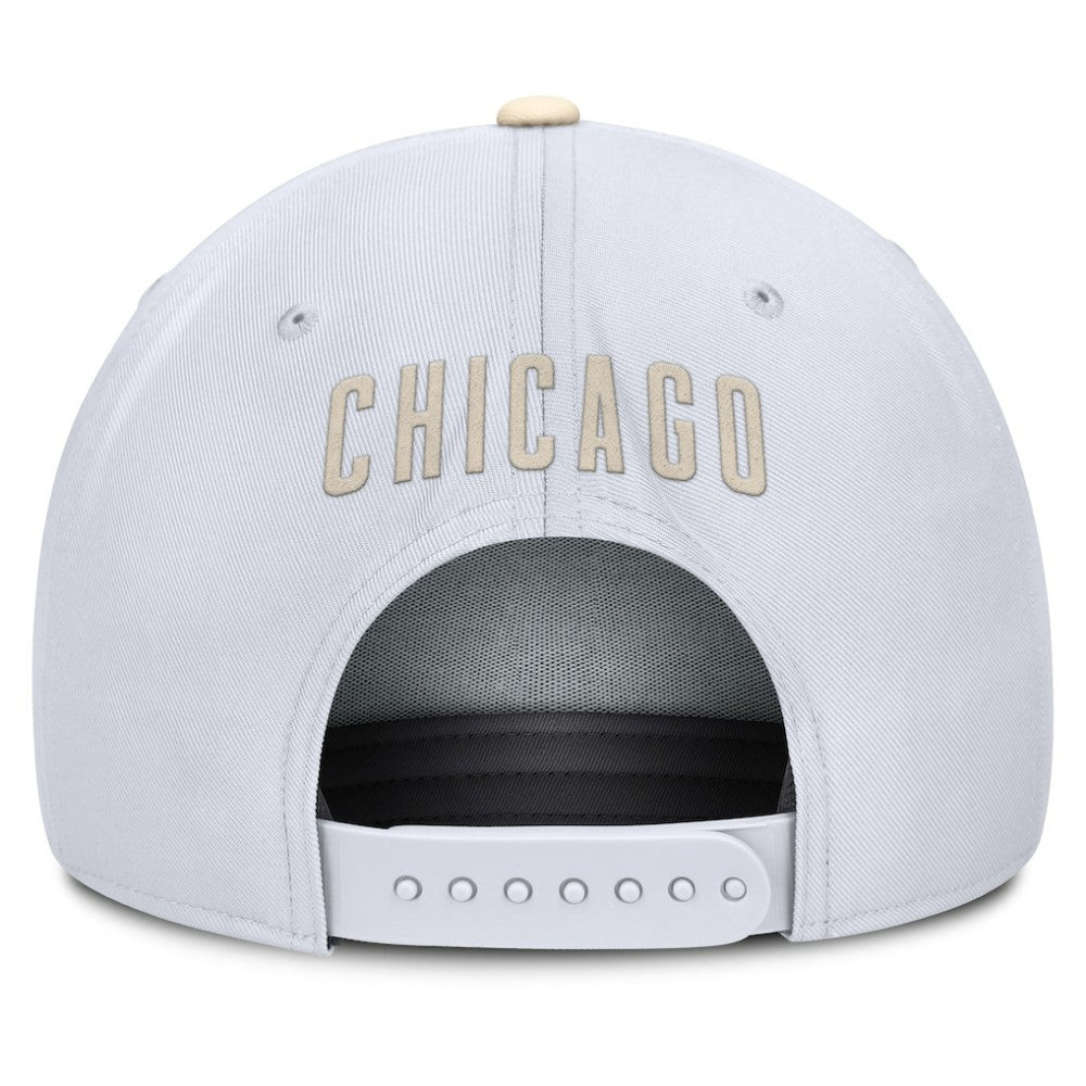 Chicago Cubs Nike Pro Performance Snapback Hat - White/Cream Hats