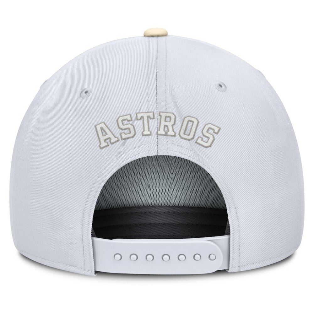 Houston Astros Nike Pro Performance Snapback Hat - White/Cream Hats
