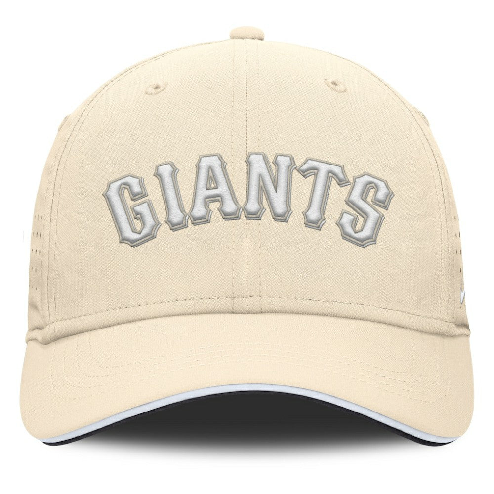 San Francisco Giants Nike Rise Performance Flex Hat - Cream Hats