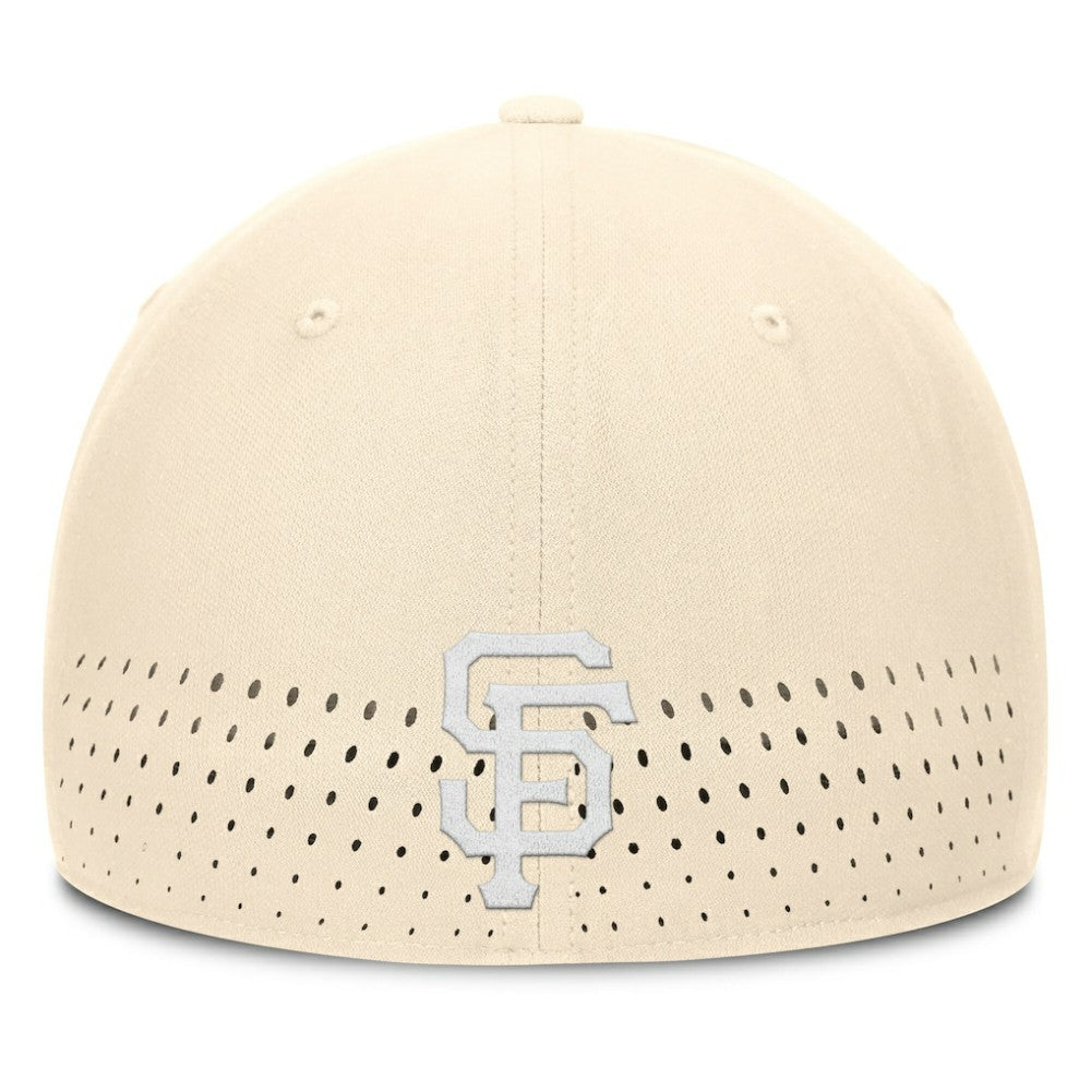 San Francisco Giants Nike Rise Performance Flex Hat - Cream Hats