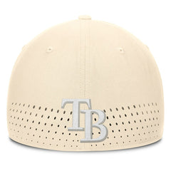 Tampa Bay Rays Nike Rise Performance Flex Hat - Cream Hats