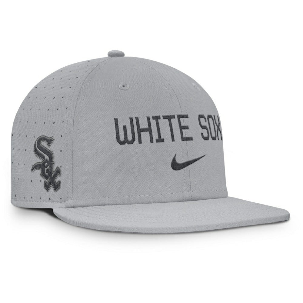 Chicago White Sox Nike True Performance Fitted Hat - Gray Hats