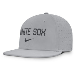 Chicago White Sox Nike True Performance Fitted Hat - Gray Hats