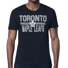 NHL Toronto Maple Leafs Starter Mesh Look Team Name T-Shirt - Navy