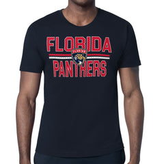 NHL Florida Panthers Starter Mesh Look Team Name T-Shirt - Navy