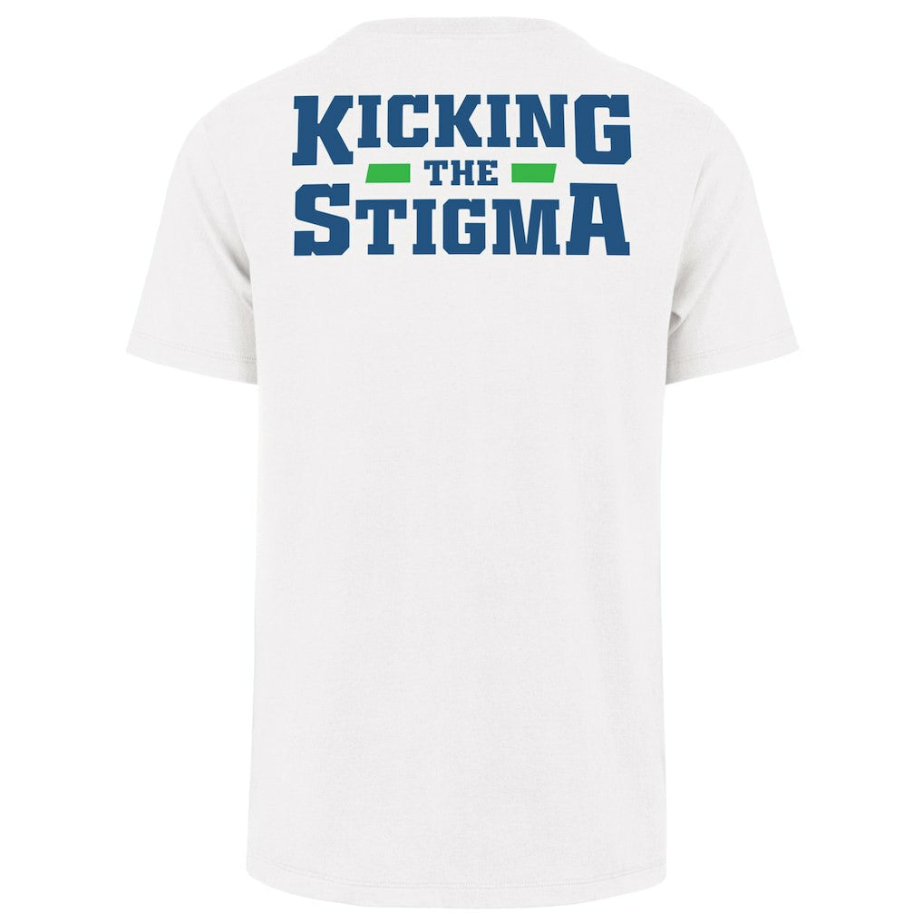 Indianapolis Colts '47 Unisex Mental Health is Health Kicking the Stigma Franklin T-Shirt White