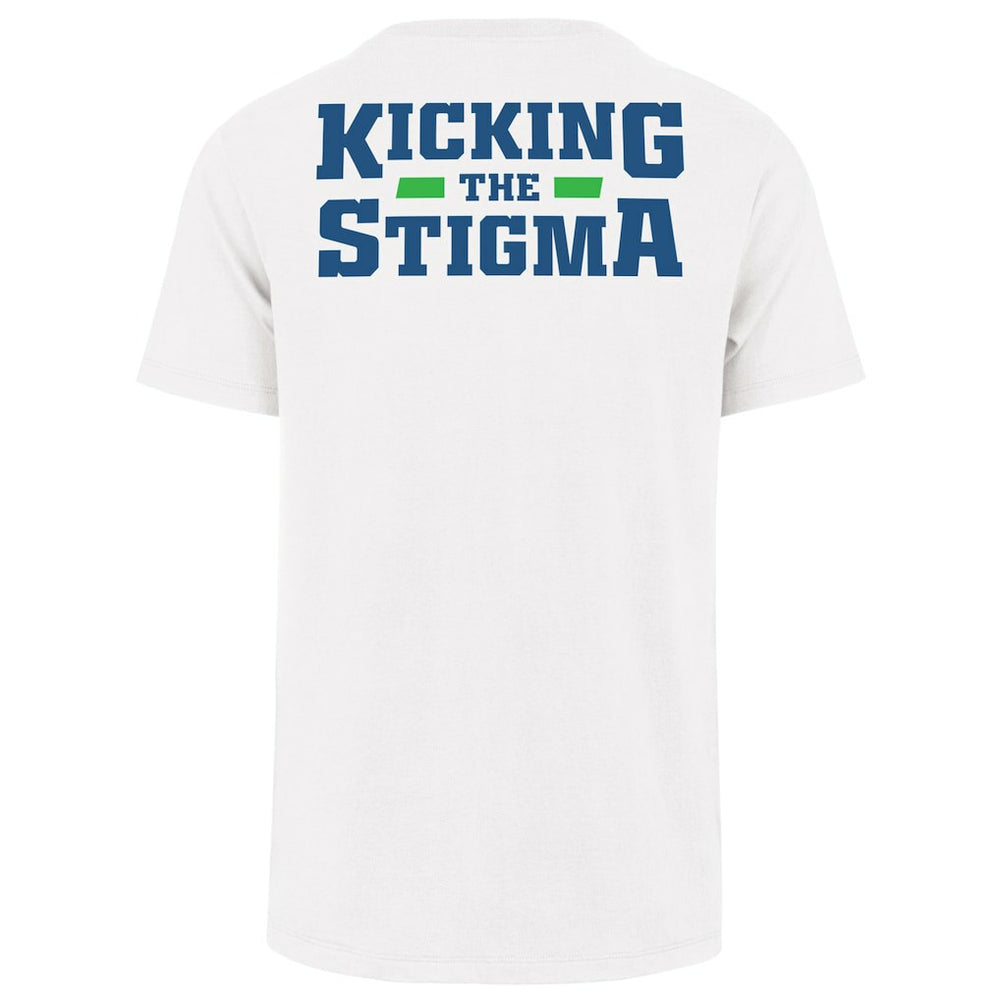 Indianapolis Colts '47 Unisex Mental Health is Health Kicking the Stigma Franklin T-Shirt White