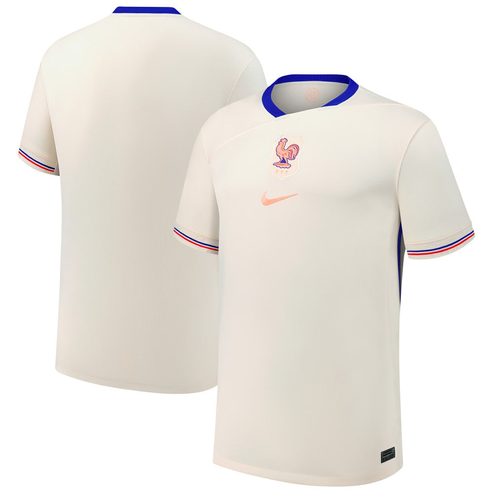 France Women's National Team 2025/26 Away Replica Jersey Cream sale