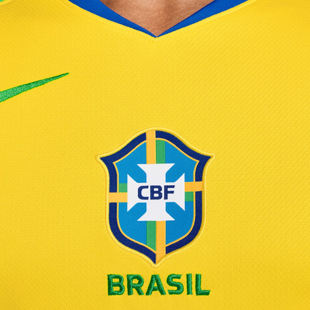 Brazil Women's National Team 2025/26 Home Replica Jersey Yellow