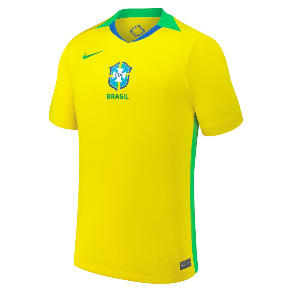 Brazil Women's National Team 2025/26 Home Replica Jersey Yellow