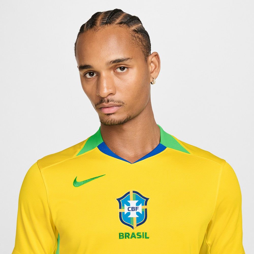 Brazil Women's National Team 2025/26 Home Replica Jersey Yellow